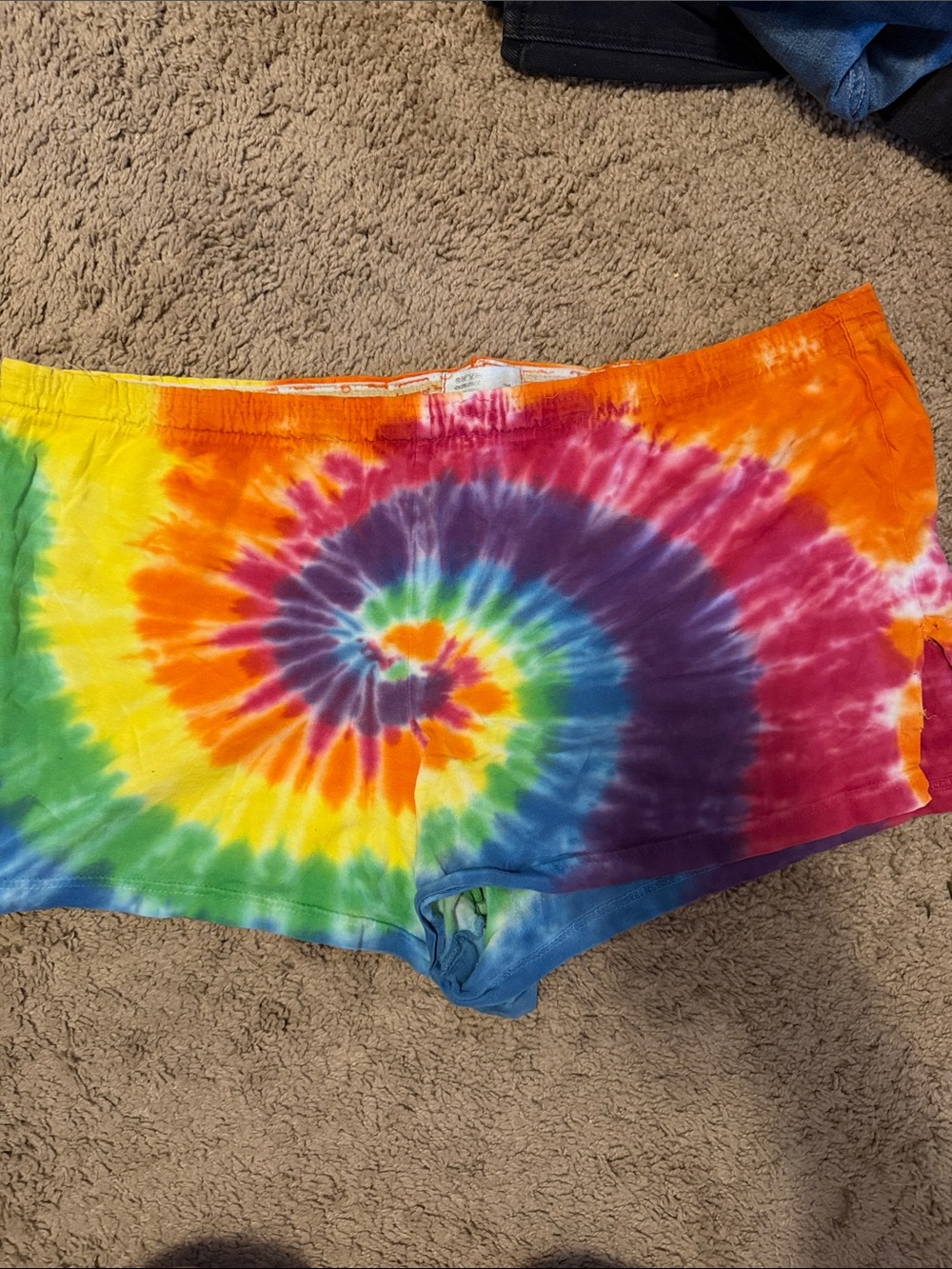 Tie-Dye Rainbow Shorts